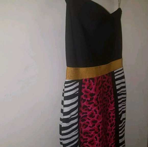 banded dress - Picture 2 of 3